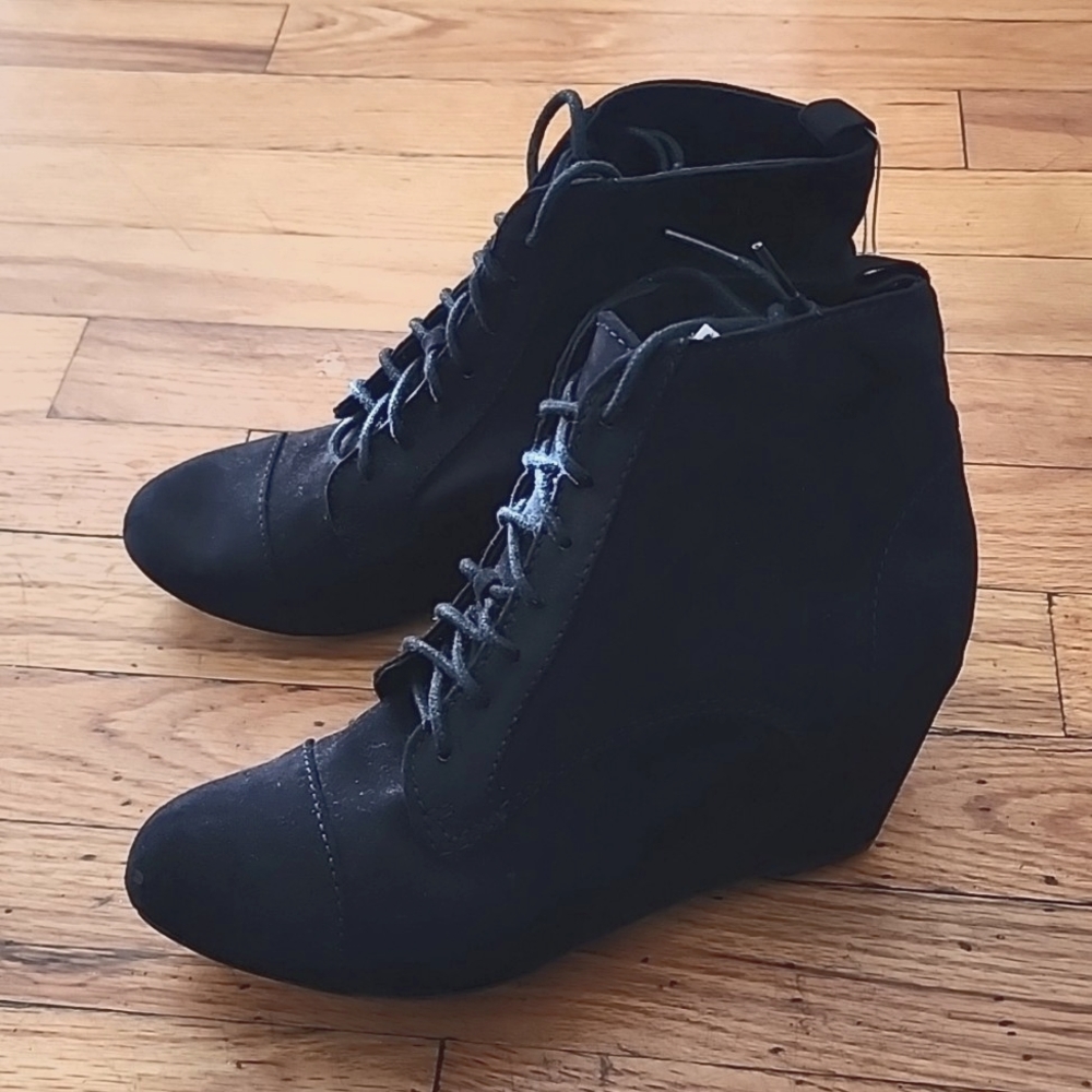 Zara suede boots
